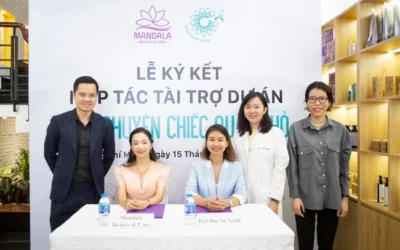 Dự án “Câu chuyện chiếc quần nhỏ” lễ ký kết Mandala Beauty & Care